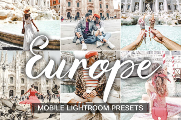Download 15 Lightroom Mobile Presets EUROPE - Lightroom mobile presets Collection