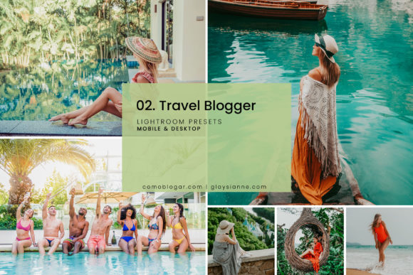 Download 02. Travel Blogger Presets - Travel blogger Collection