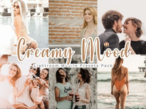 Download 5 Creamy Mood Lightroom Mobile Presets - Lightroom mobile presets Collection